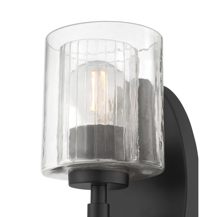 5.5'' Solventa Matte Black 1 Light Wall Sconce