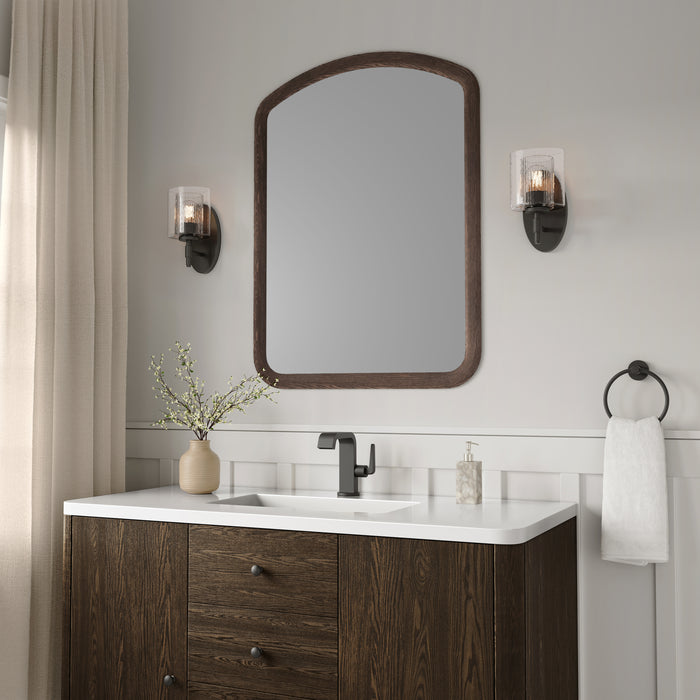 5.5'' Solventa Matte Black 1 Light Wall Sconce