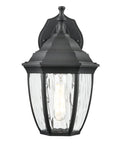 5.66'' Bram Textured Black 1 Light Wall Sconce