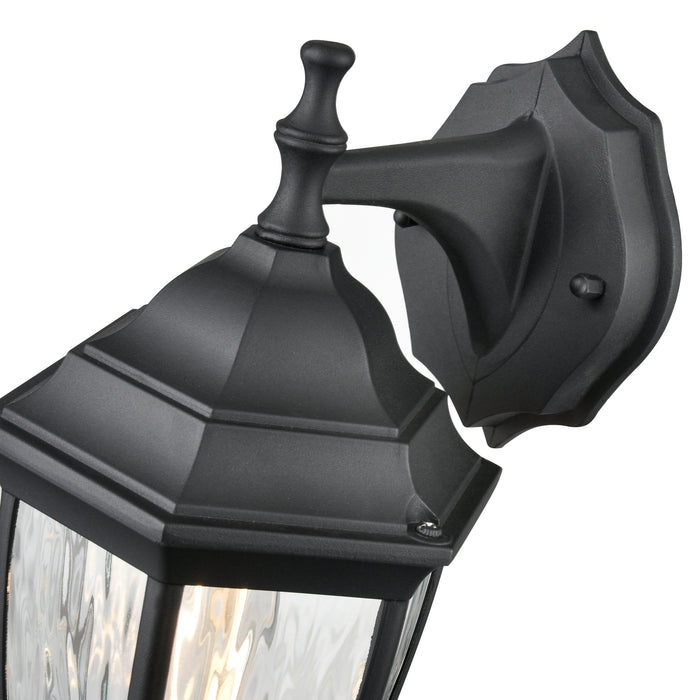 5.66'' Bram Textured Black 1 Light Wall Sconce