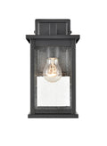 5.75'' Bowton Powder Coated Black 1 Light Wall Sconce