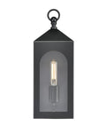 5.75'' Bratton Powder Coated Black 1 Light Wall Sconce