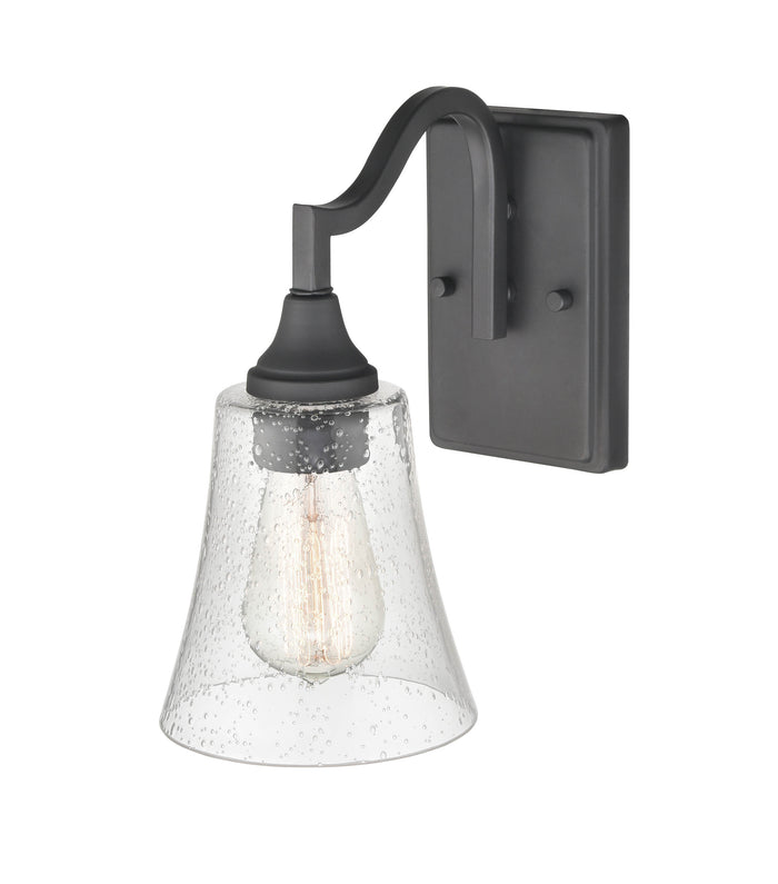 5.75'' Caily Matte Black 1 Light Wall Sconce