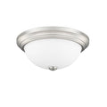 5.75'' Kipson Brushed Nickel 2 Light Flush Mount