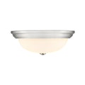 5.75'' Kipson Brushed Nickel 3 Light Flush Mount