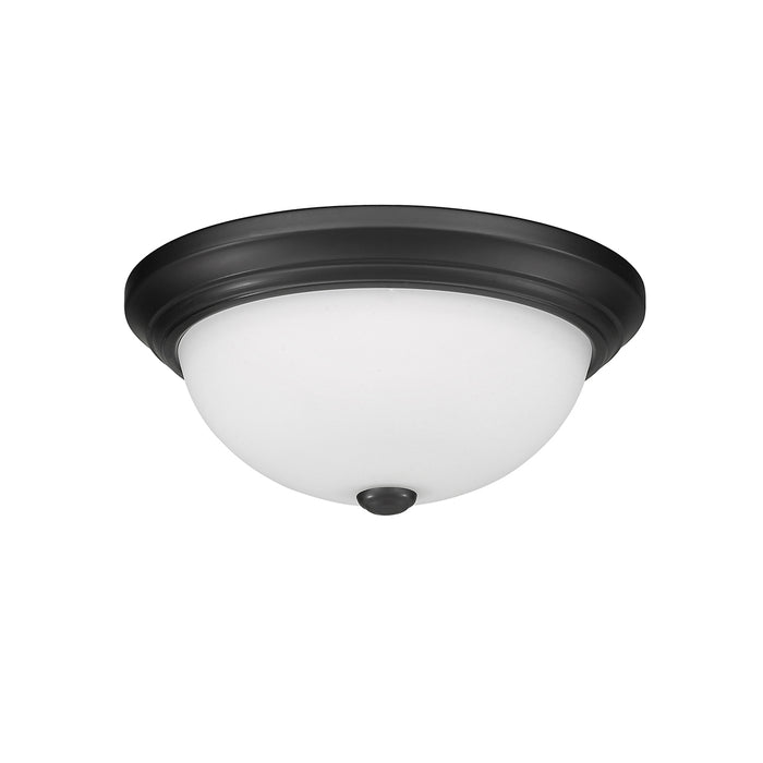 5.75'' Kipson Matte Black 2 Light Flush Mount