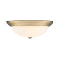 5.75'' Kipson Modern Gold 3 Light Flush Mount