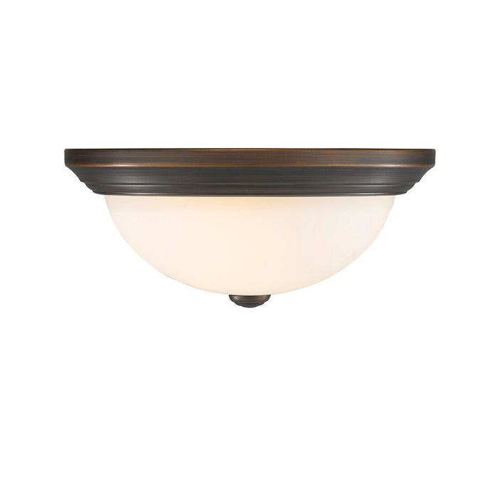5.75'' Kipson Rubbed Bronze 2 Light Flush Mount