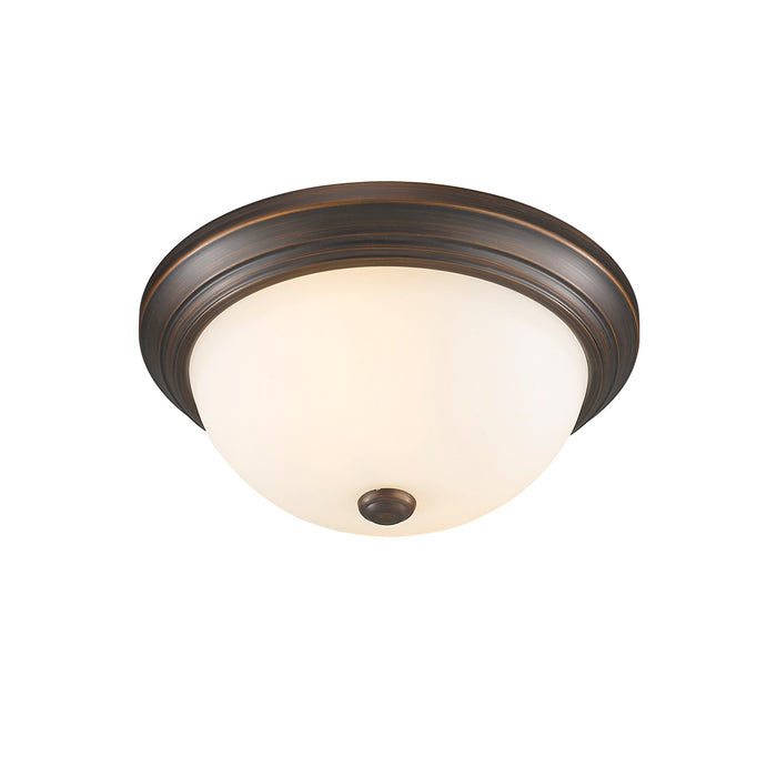 5.75'' Kipson Rubbed Bronze 2 Light Flush Mount