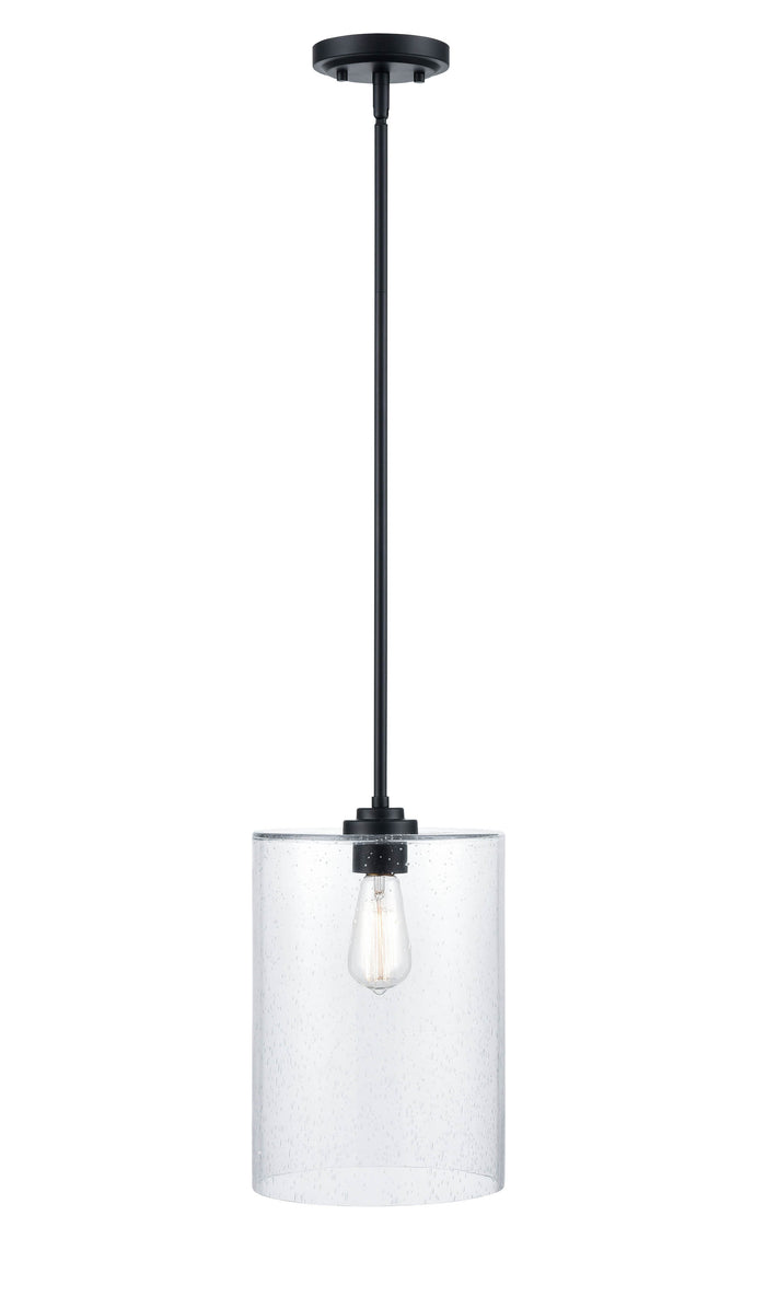 58'' Moven Matte Black 1 Light Mini Pendant