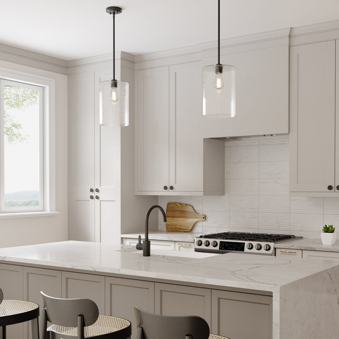58'' Moven Matte Black 1 Light Mini Pendant