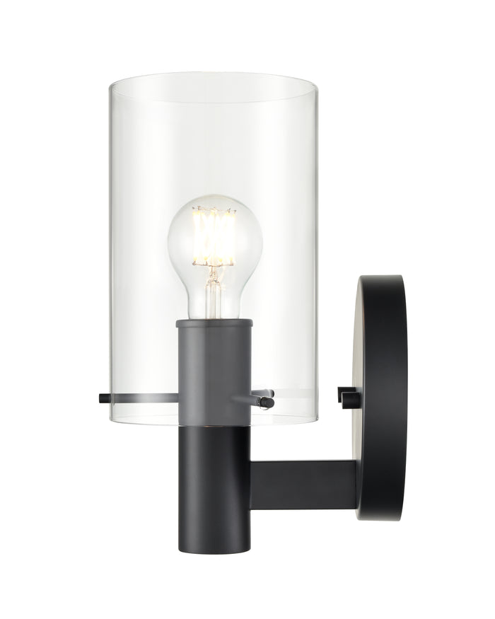 6'' Apolla Matte Black 1 Light Wall Sconce