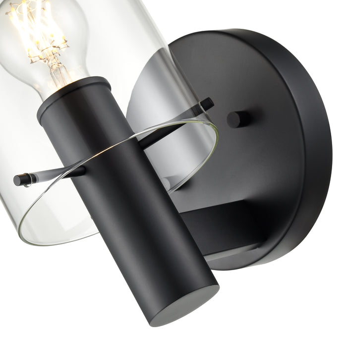 6'' Apolla Matte Black 1 Light Wall Sconce