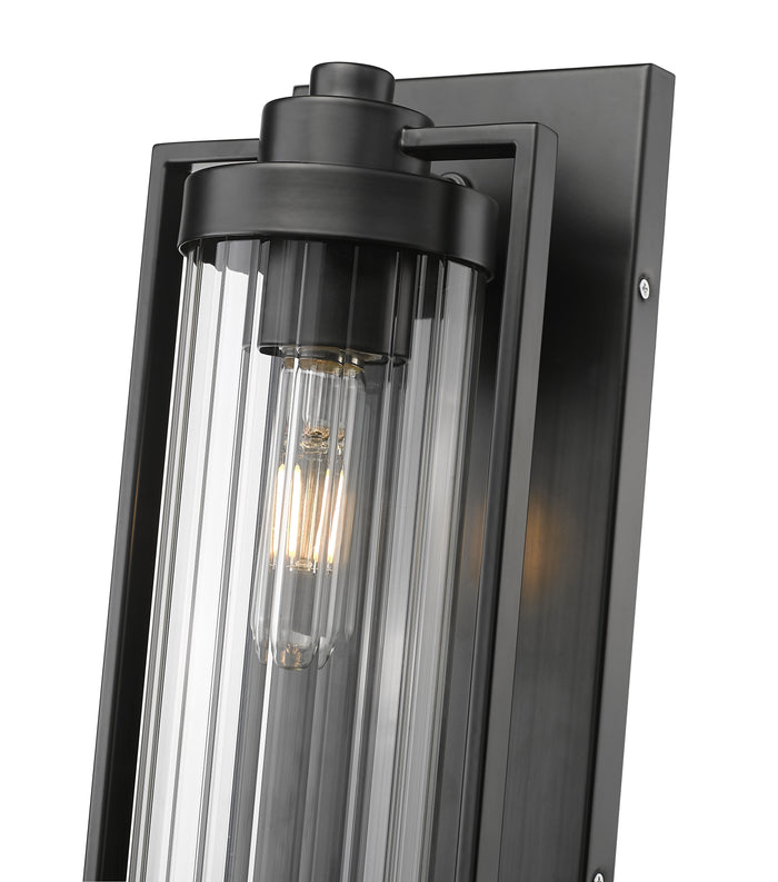 6'' Braselton Powder Coated Black 1 Light Wall Sconce