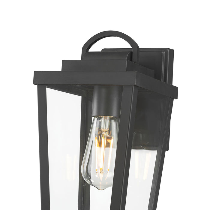 6'' Brenwick Powder Coated Black 1 Light Lantern