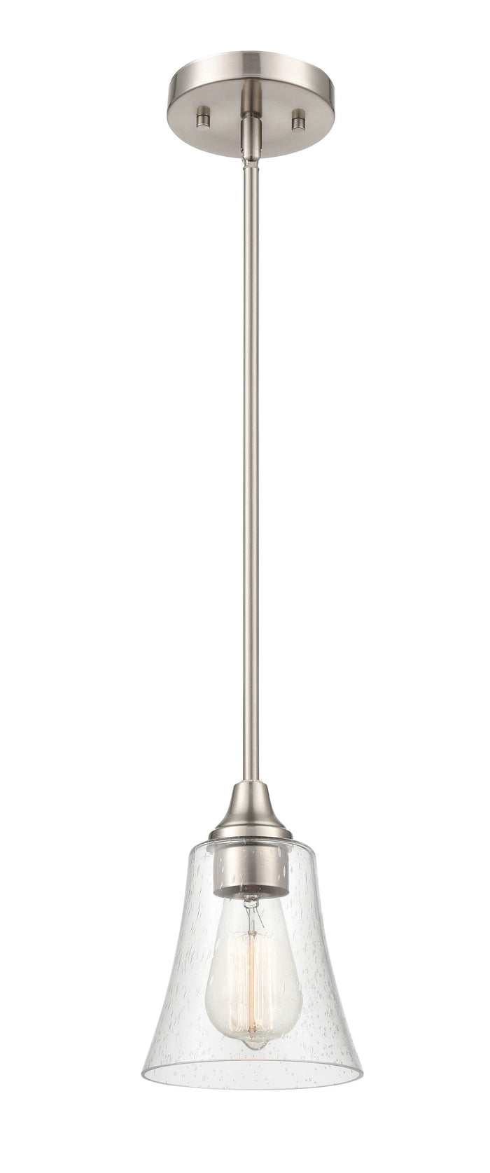 6'' Caily Brushed Nickel 1 Light Pendant