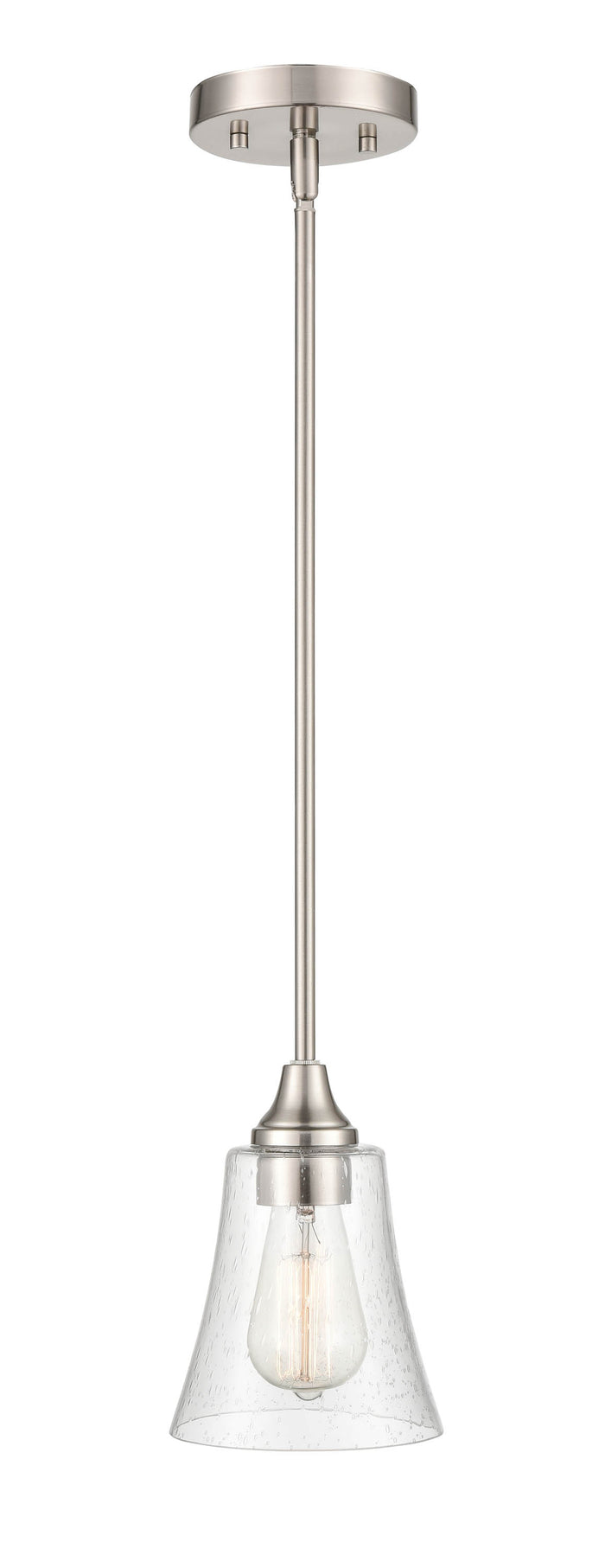 6'' Caily Brushed Nickel 1 Light Pendant