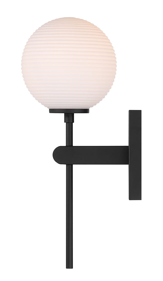 6'' Coretta Matte Black 1 Light Wall Sconce