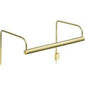 6-inch Slim-Line Chrome Plug-In Picture Light