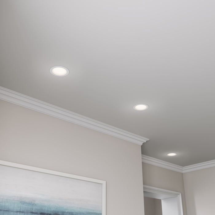 6-inch White Commercial Wall Light with 5-CCT Selectable White, 3W Output and Dimmable LED