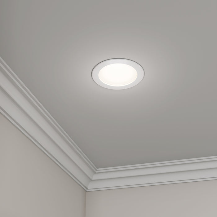 6-inch White Commercial Wall Light with 5-CCT Selectable White
