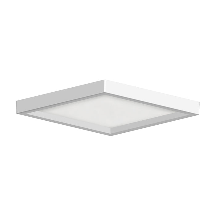 6-inch-White-Low-Profile-Outdoor-Flush-Mount-Light