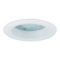 6-inch White Outdoor Recessed Light Housing with Wet Rated Build