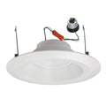 6-inch White Outdoor Recessed Light Housing