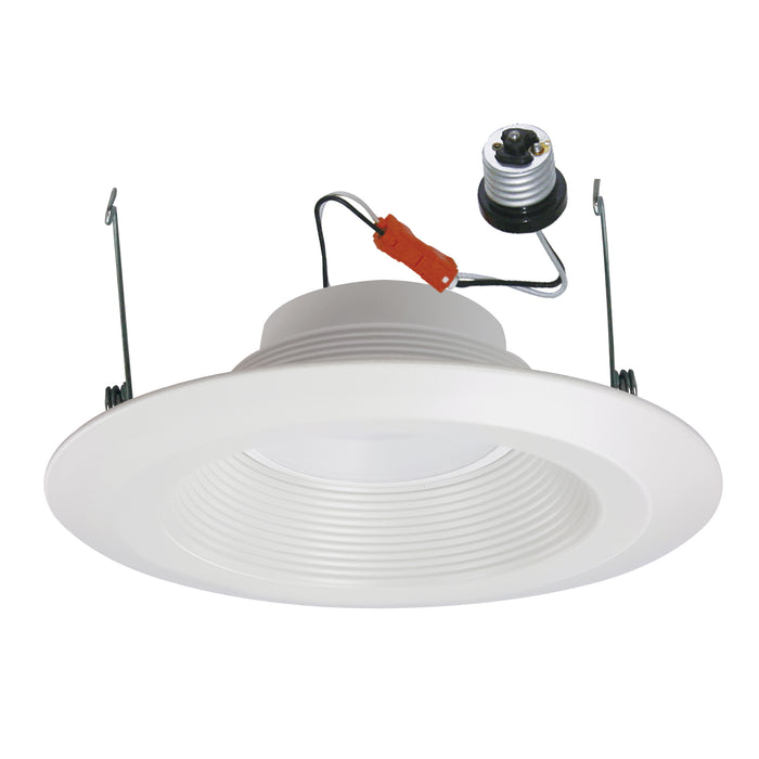 6-inch White Recessed Light Housing with 3000K Light and 12.5W Output