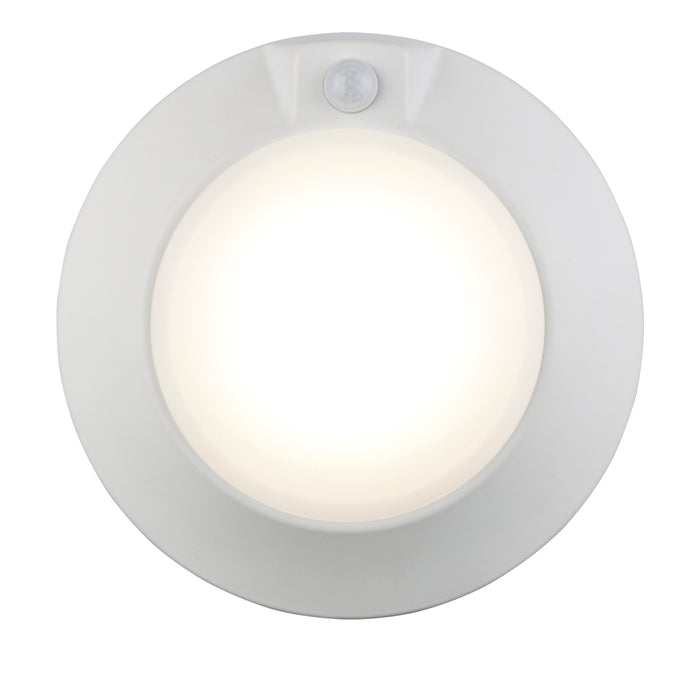 6-inch White Wall Light with 5-CCT Selectable White and 14W Output
