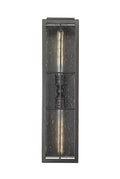 6'' Jaxson Powder Coated Black 2 Light Wall Sconce