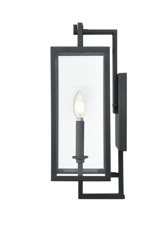 6'' Lamont Textured Black 1 Light Wall Sconce
