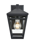 6'' Seager Textured Black 1 Light Wall Sconce