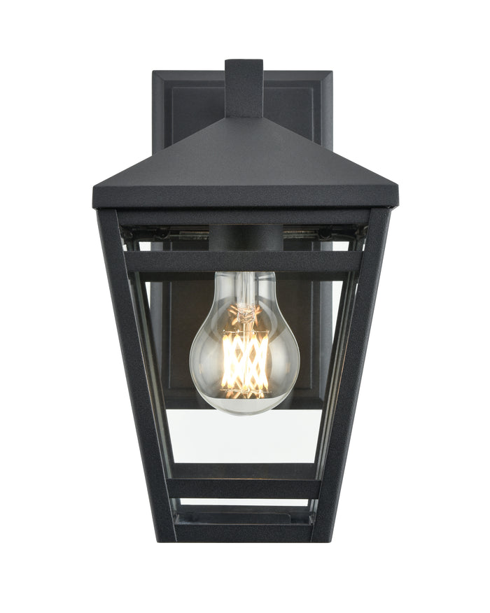 6'' Seager Textured Black 1 Light Wall Sconce