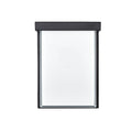 6'' Sommar Powder Coated Black  Light Wall Sconce