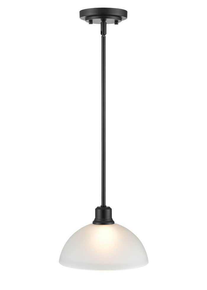 6.25'' Amberle Matte Black 1 Light Pendant