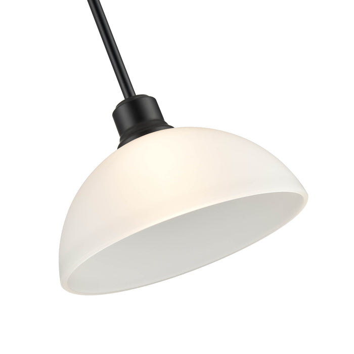6.25'' Amberle Matte Black 1 Light Pendant