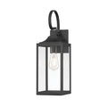 6.25'' Halston Powder Coated Black 1 Light Lantern