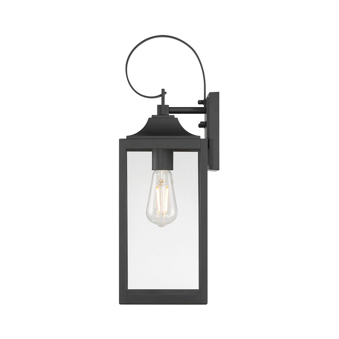 6.25'' Halston Powder Coated Black 1 Light Lantern