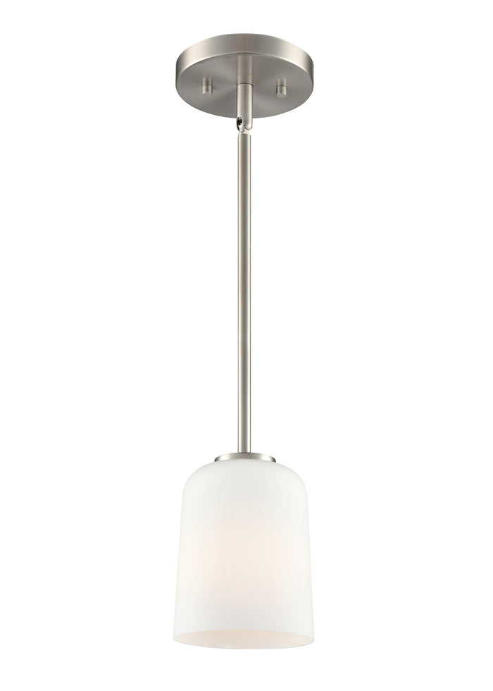 6.5'' Laphia Brushed Nickel 1 Light Pendant