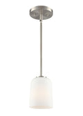6.5'' Laphia Brushed Nickel 1 Light Pendant