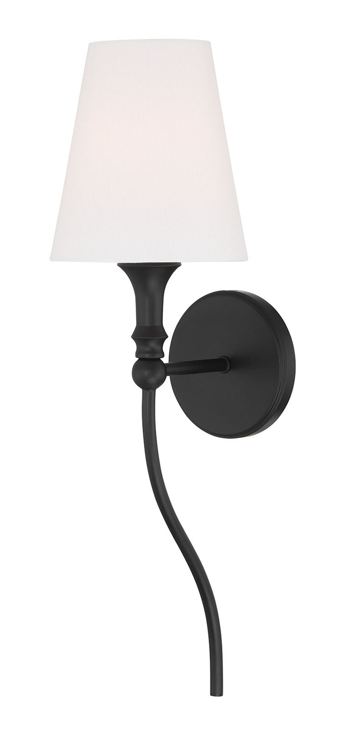 6.5'' Mairbourne Matte Black 1 Light Wall Sconce