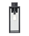 7'' Atless Powder Coated Black 1 Light Lantern