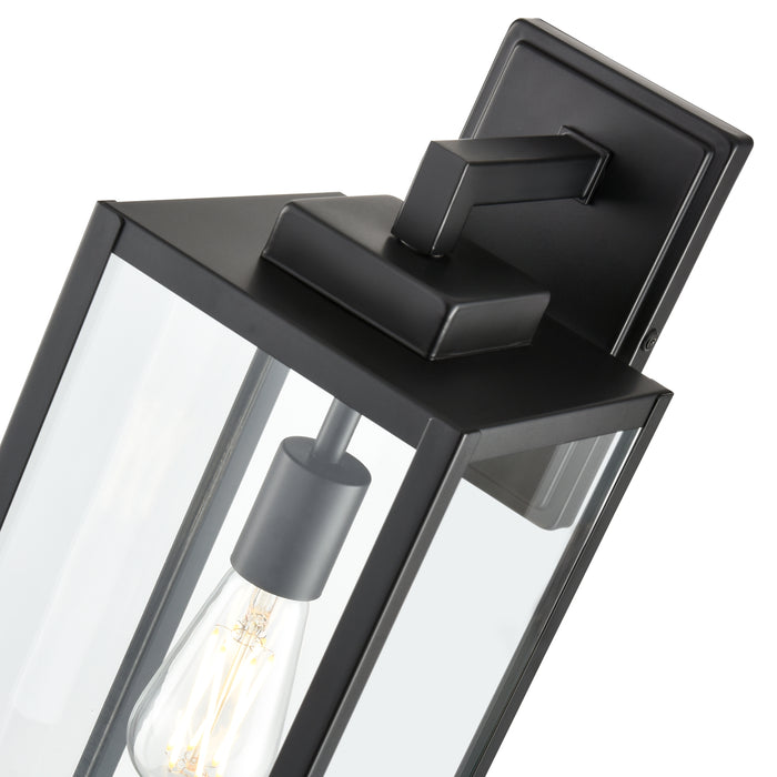 7'' Atless Powder Coated Black 1 Light Lantern