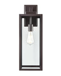 7'' Atless Powder Coated Bronze 1 Light Lantern