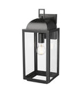 7'' Beaufort Powder Coated Black 1 Light Wall Sconce