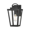 7'' Brenwick Powder Coated Black 1 Light Lantern
