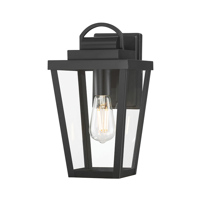 7'' Brenwick Powder Coated Black 1 Light Lantern