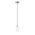 7'' Bristo Satin Nickel 1 Light Pendant