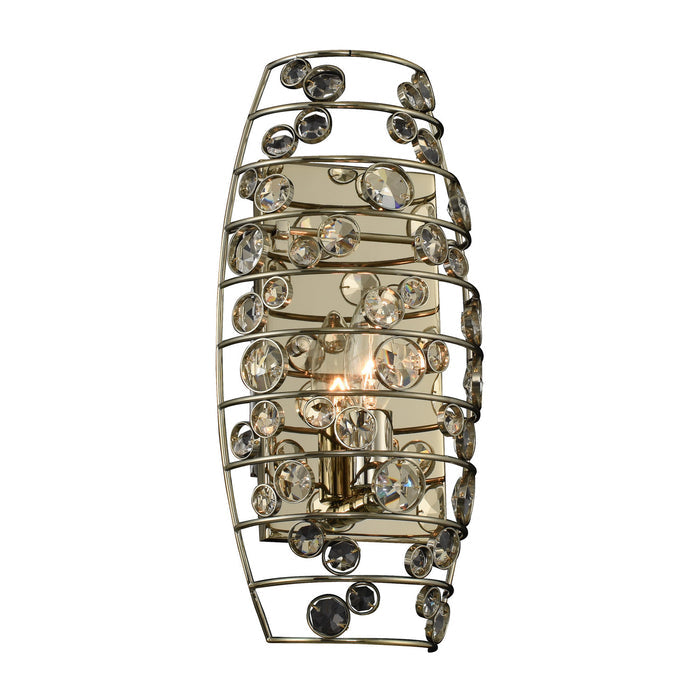 7'' Gemini 1 Light Champagne Gold Wall Sconce